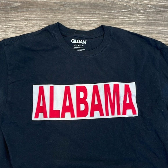 ALABAMA cropped black Tee - Picture 3 of 5